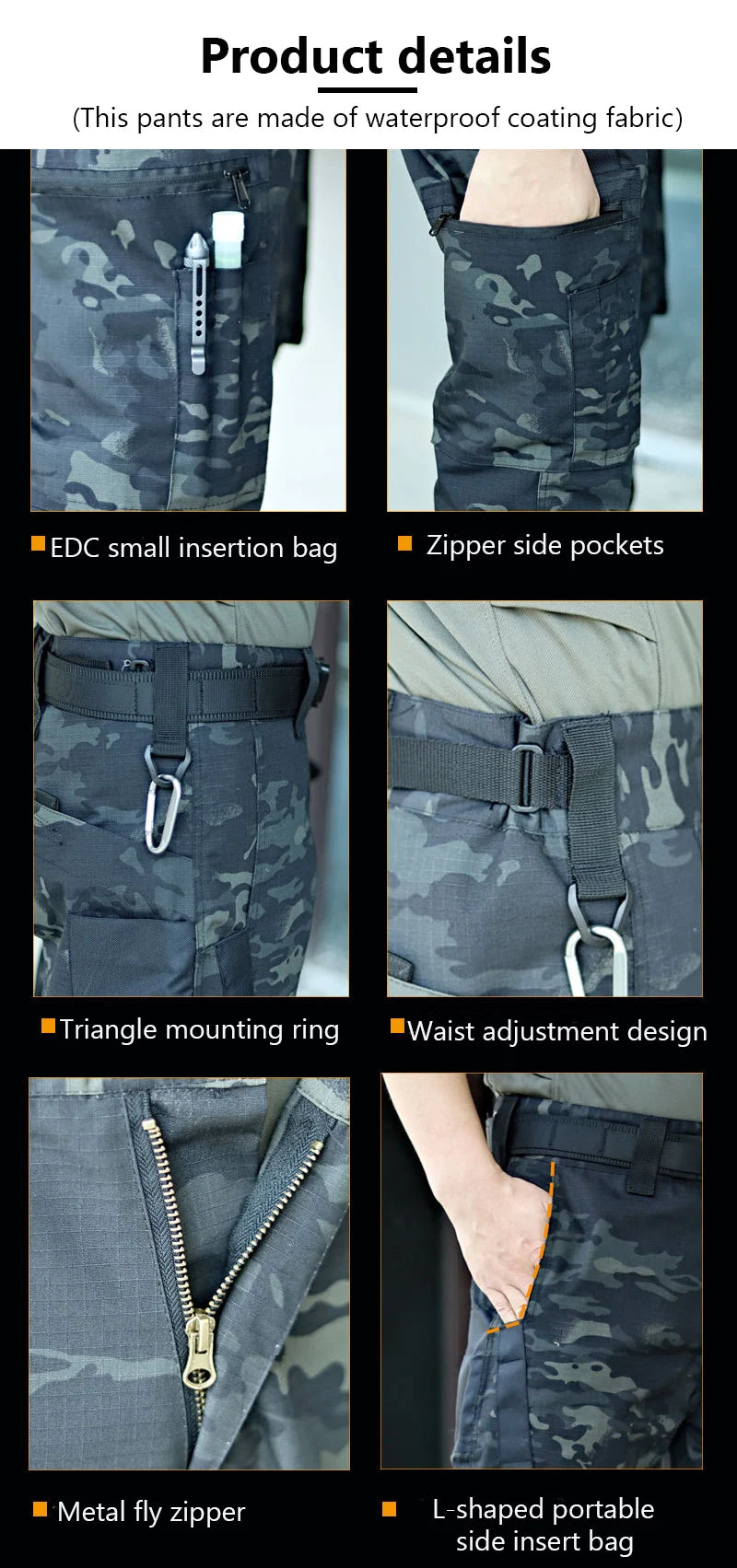 Tactical Waterproof Pants